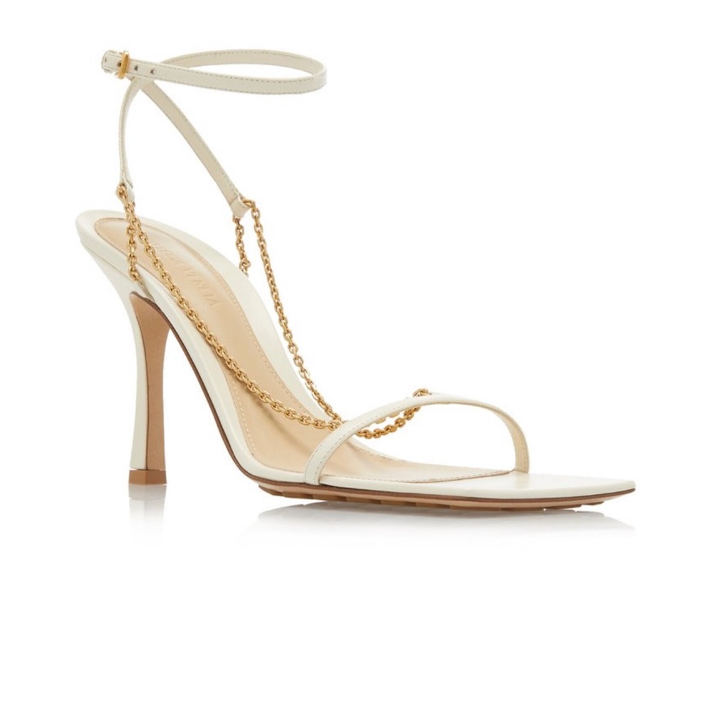 Bottega Veneta Women's Chain-trimmed Leather Sandals